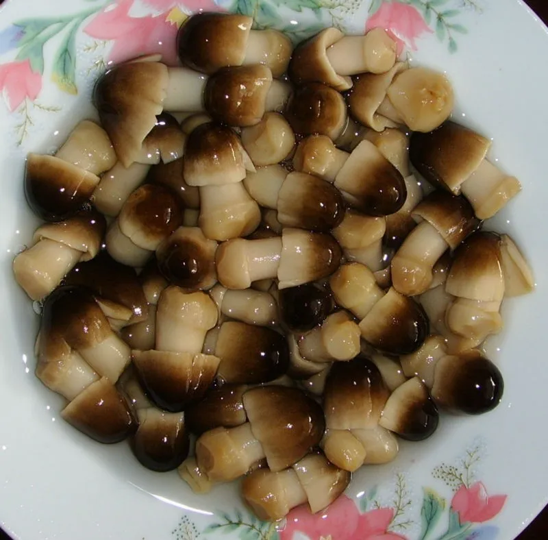 salted straw mushroom-whole/half/peeled/broken/stem straw mushroom in