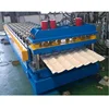 Glazed Tile Roll Forming Machine With 7.5kw Main Motor Power