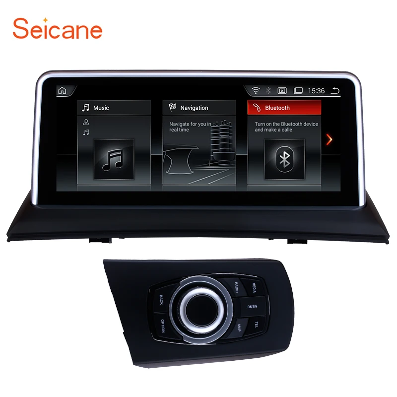 Autoradio Android 8.1 Lecteur Vid/éo Navigation GPS De Voiture De 9 Pouces Contenant La Cam/éra//Le Chauffage De Voiture pour BMW X3 E83 2004-2012 Prise en Charge Bluetooth
