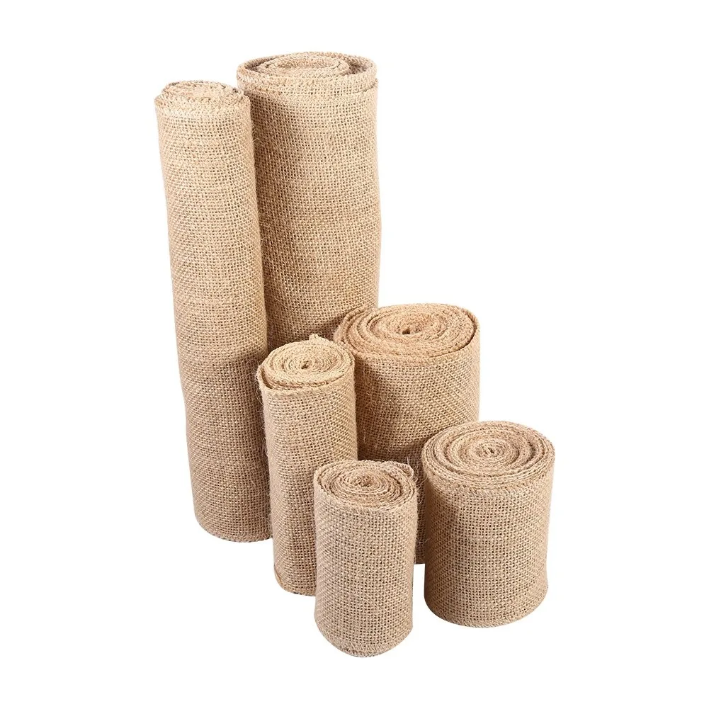 Wholesale Cheap Price 100 Natural Jute Burlap Nursery Square Sheets