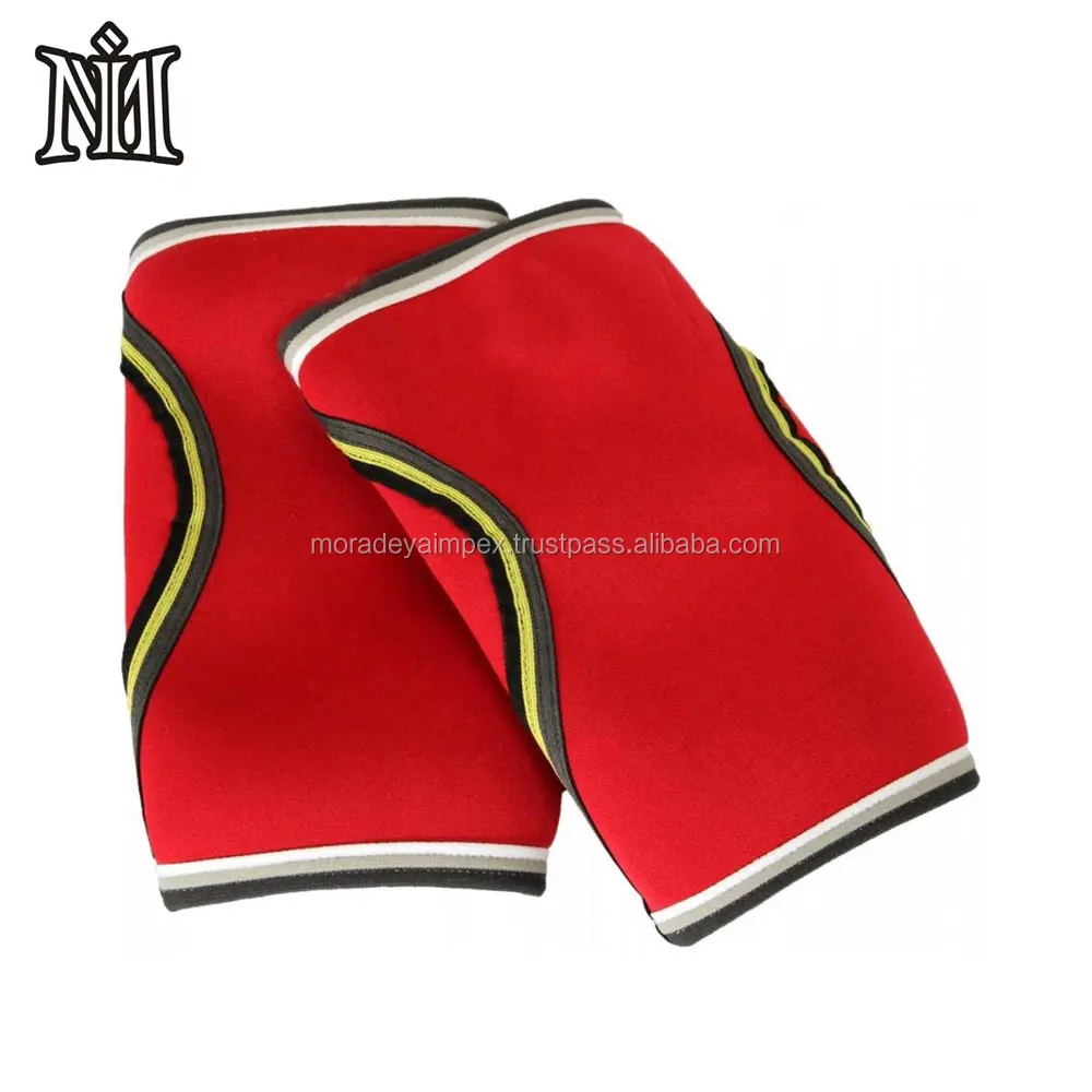 Cross Fit Knee Sleeve Customized Knee Sleeve With Adjustable Straps