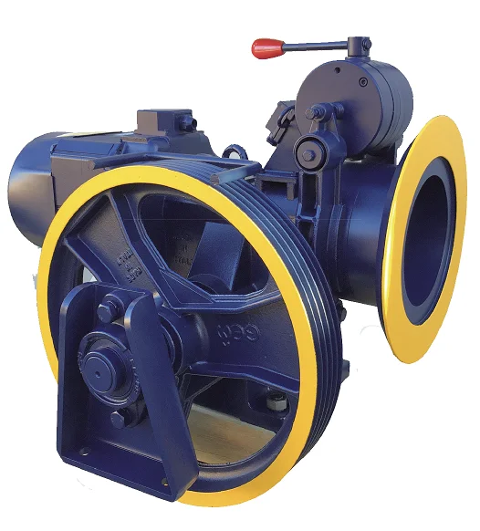 Gearbox Motor Machine For Elevators Hw135l Gem Made In Italy Traction