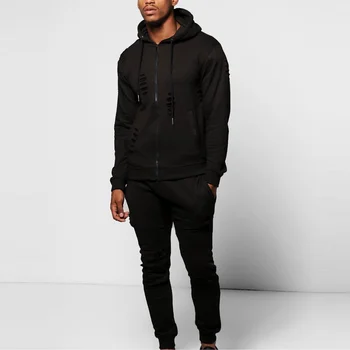 all black sweatsuit men's