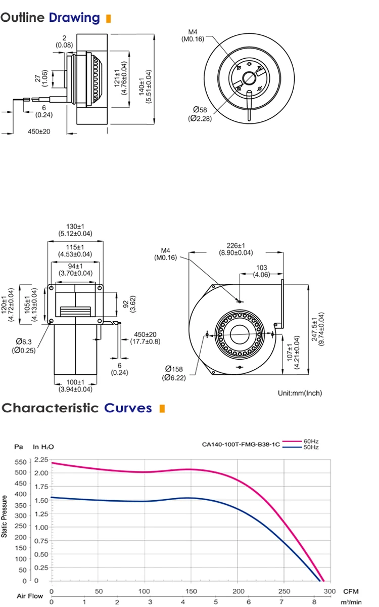 140x100mm Small Squirrel Cage Blower Buy Blowers Fans Extruder