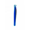 Blue plasma coated Eyelash Extension Tweezer sets buy at direct factory prices