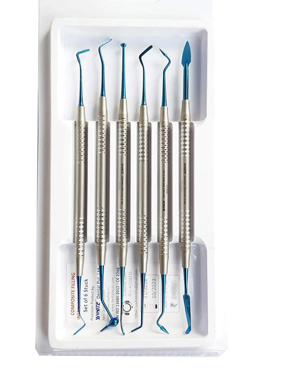 Lm Arte Dental Composite Filling Instruments Set Of 8 Pieces For Resin ...