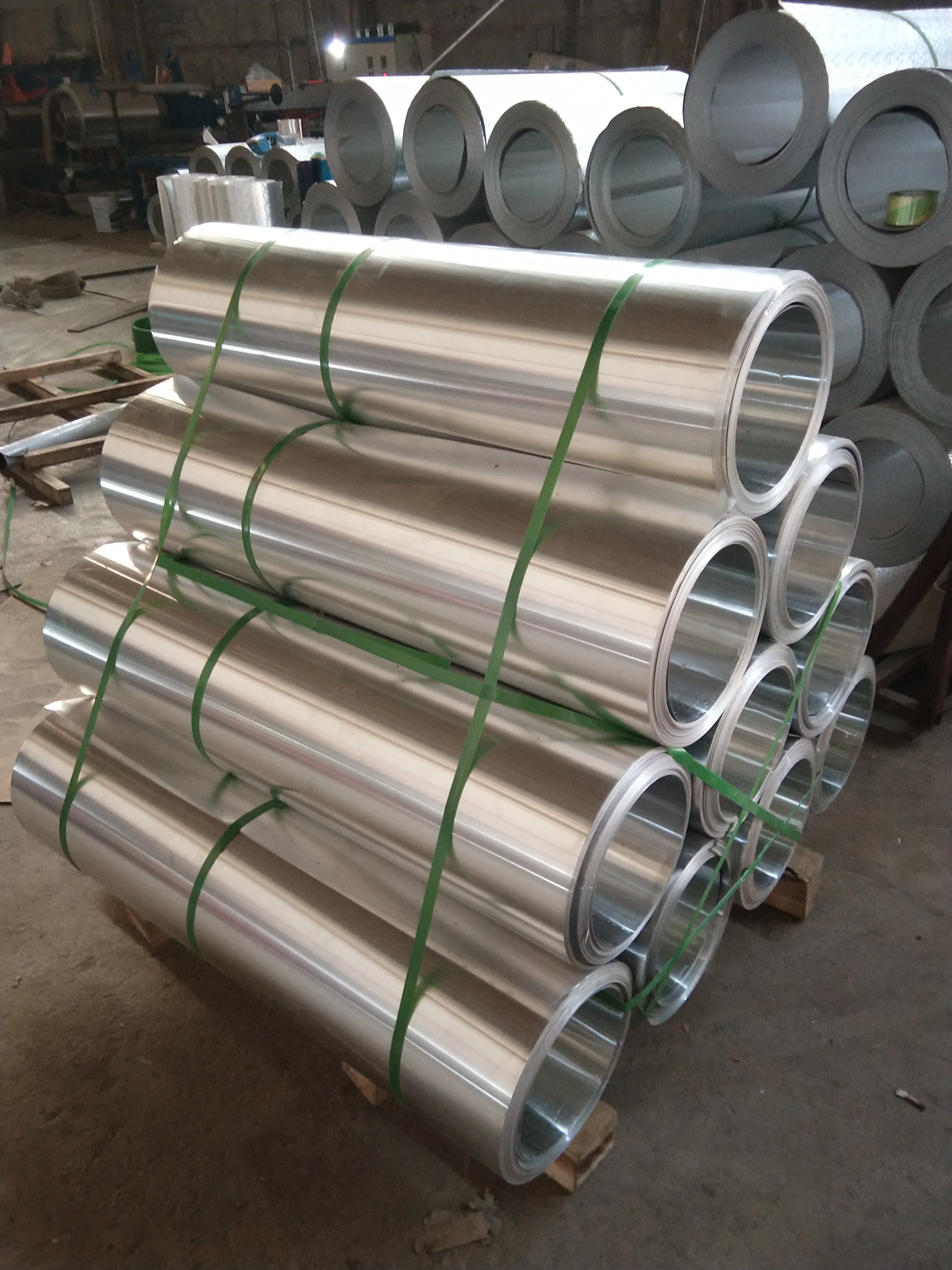 Hot Dip Aluminised 5052 4047 Aluminum Sheet Roll 6005 3003 1050 Gold
