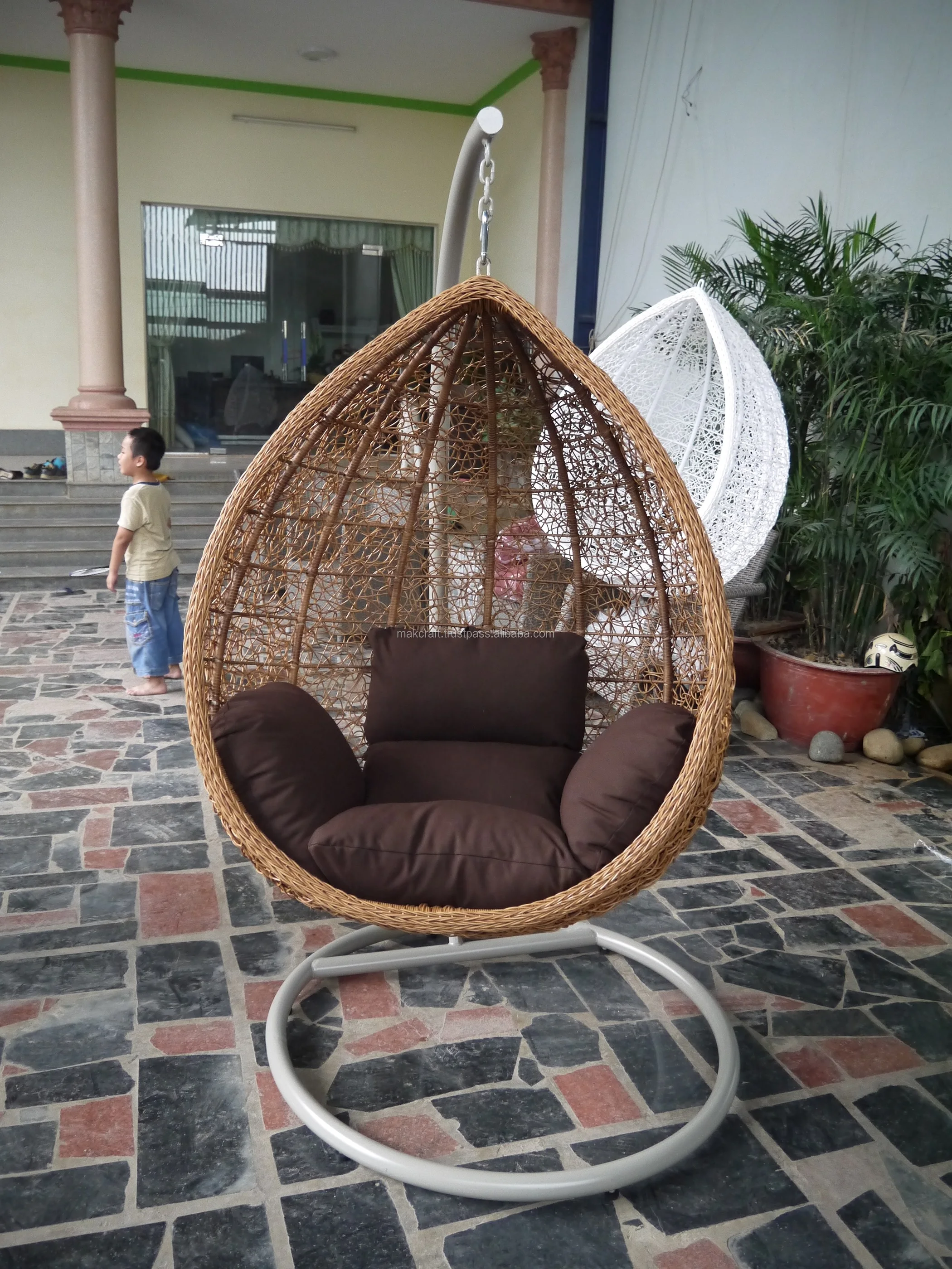 best hanging egg chair on Best Selling Patio Wicker Outdoor Rattan Garden Brown Color Swing Hanging Egg Chair Furniture Buy Outdoor Rattan Chair Outdoor Swing Chair Wicker Outdoor Swing Chair Product On Alibaba Com