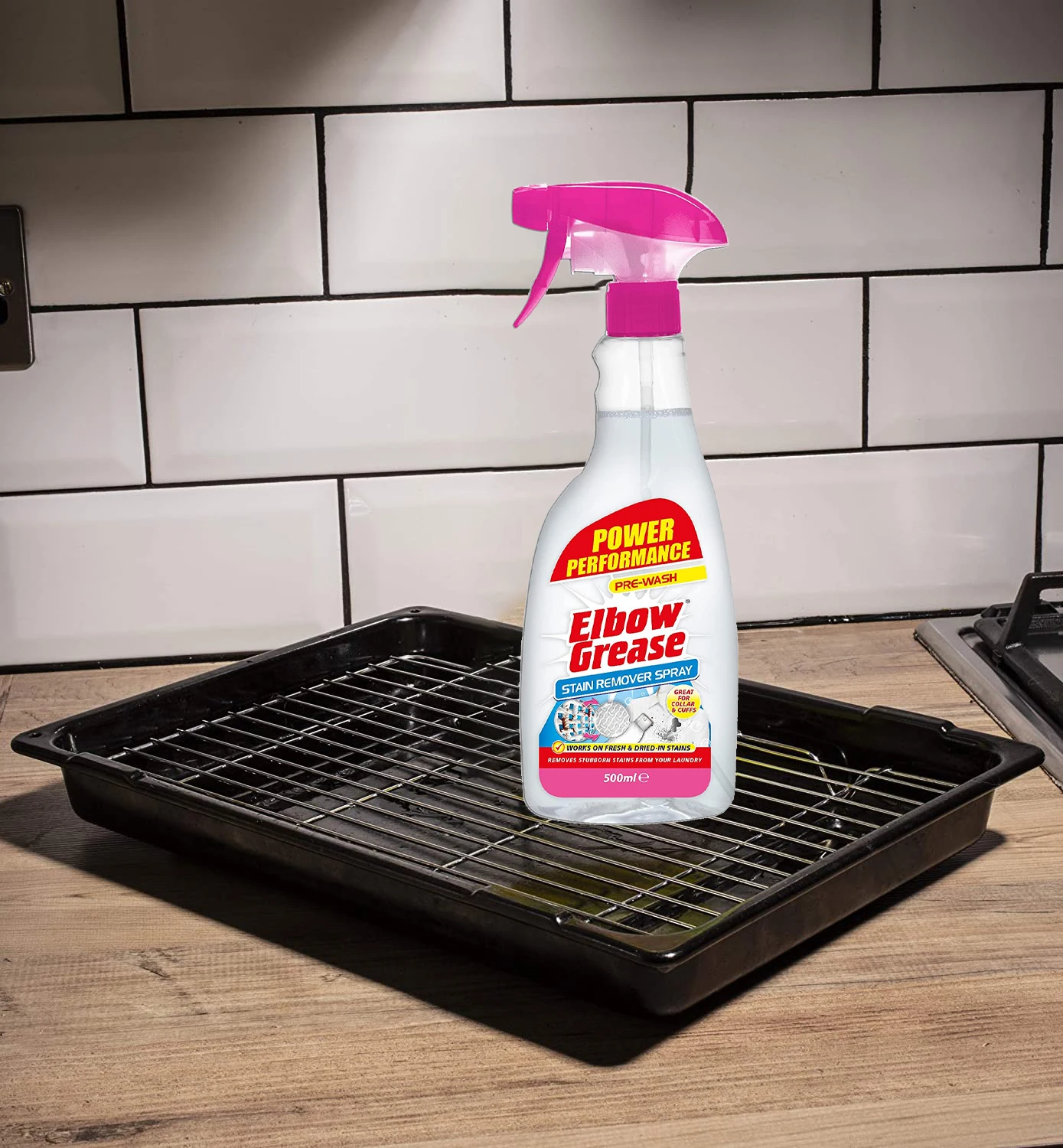 Cleaning Liquid Laundry Liquid Detergent Spray Pre Wash Cloths & Carpet Stain Remover Spray On