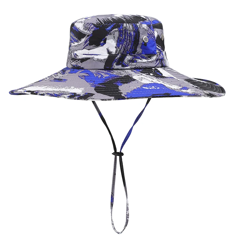 Outdoor Sun Protection Hats Custom Bucket Hat With Adjustable Drawstring Cap Wide Brim Boonie Hat Buy Baby Sun Protection Swimming Cap Visor Hat Sun Visor Cap Baby Sun Cap Sun Visor Cap Ladies Sun Caps Visors