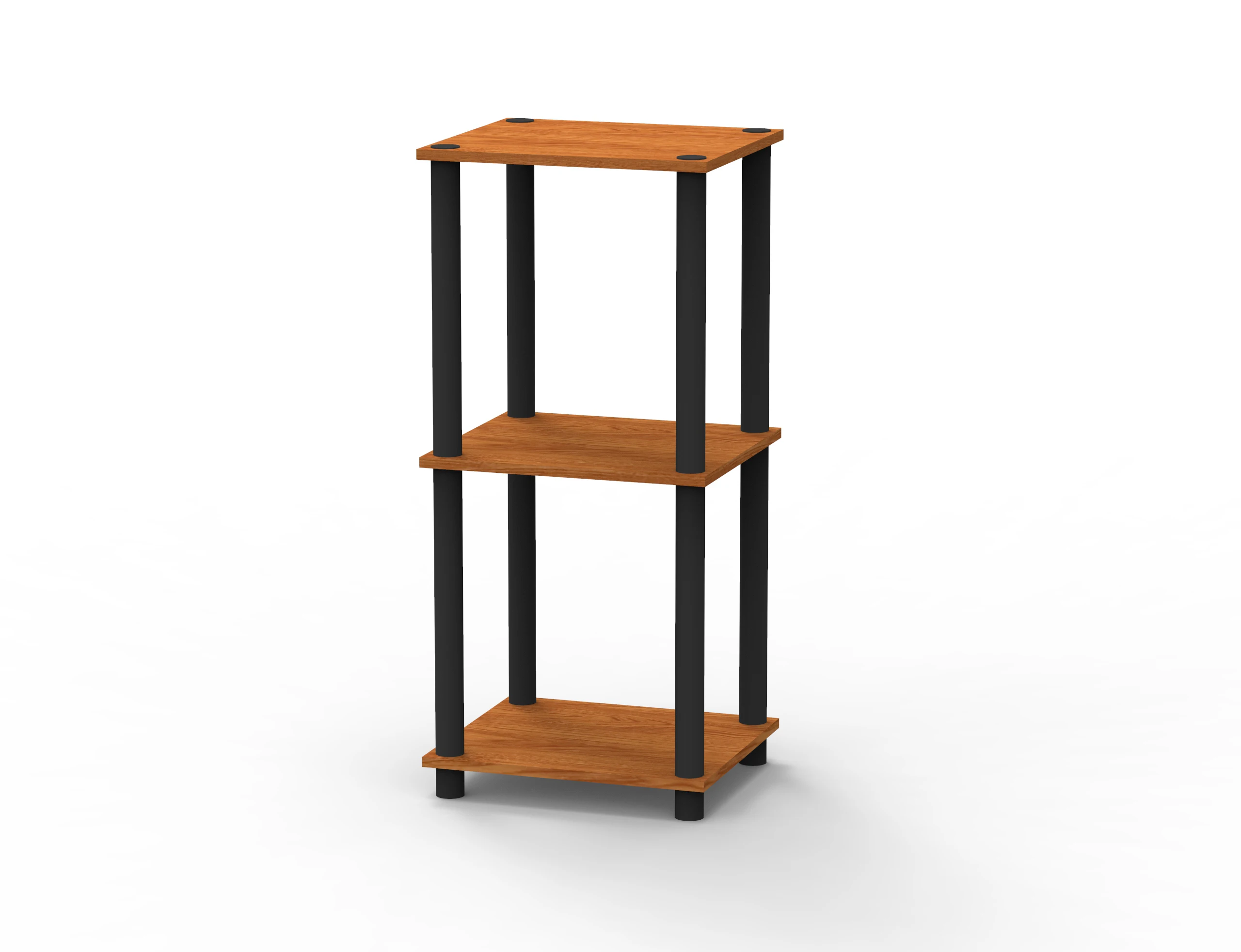 Knock Down Ready To Install 2 Tier Wooden Multi Purpose Tall Storage