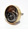 Brass Molded Round Furniture Knobs