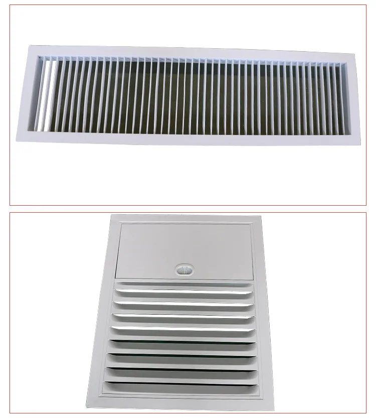 Hvac Air Conditioning Duct Ventilation Linear Grille Supply Air And Return Air Grilles Diffuser