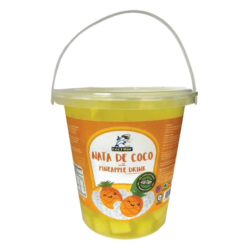 
Pineapple with Nata De Coco Fruit Drink 1.5kg [Captain Dolphin] 