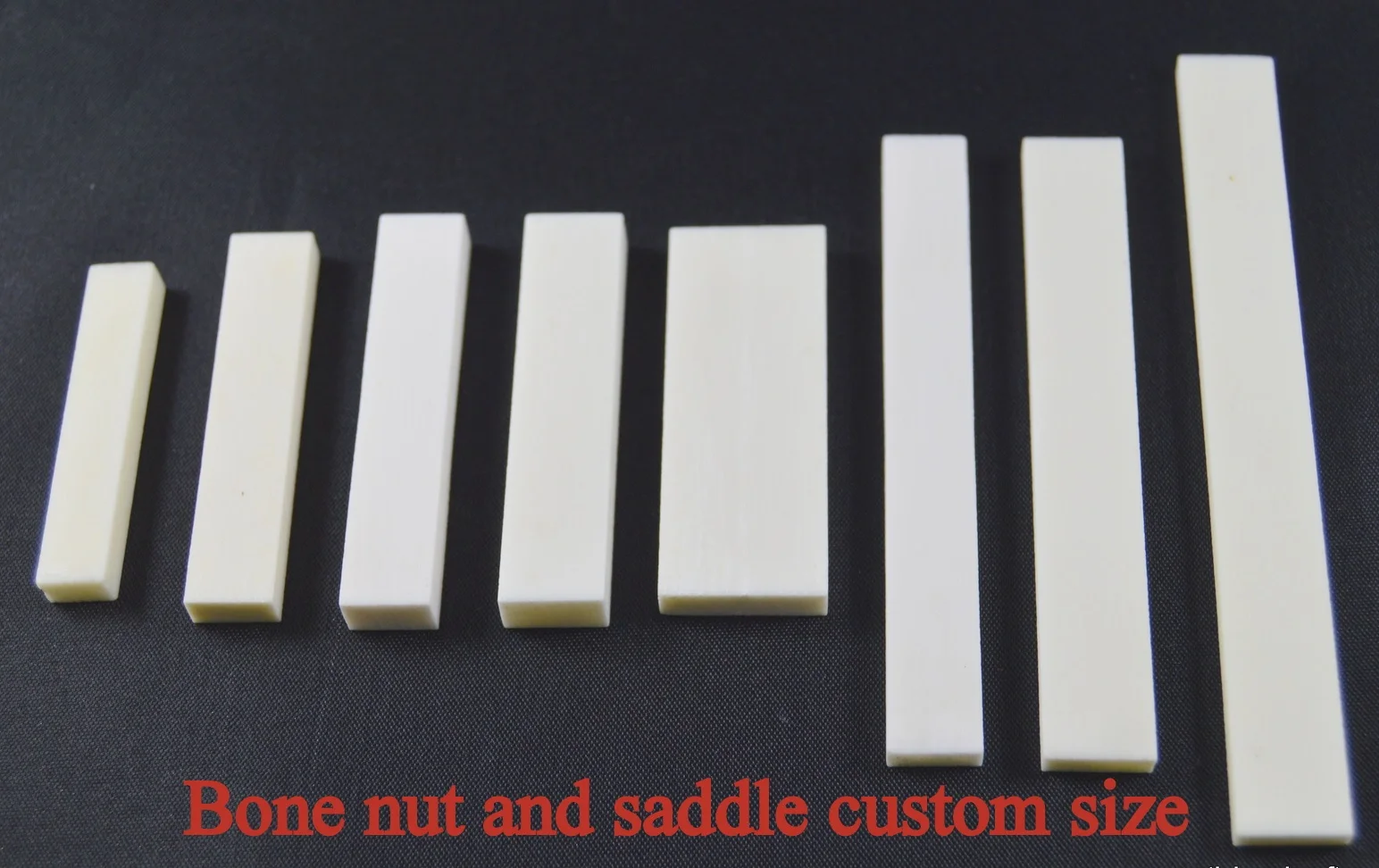 Acoustic Guitar Camel /buffalo Bone Saddle Blanks /bone Nut Blanks Made