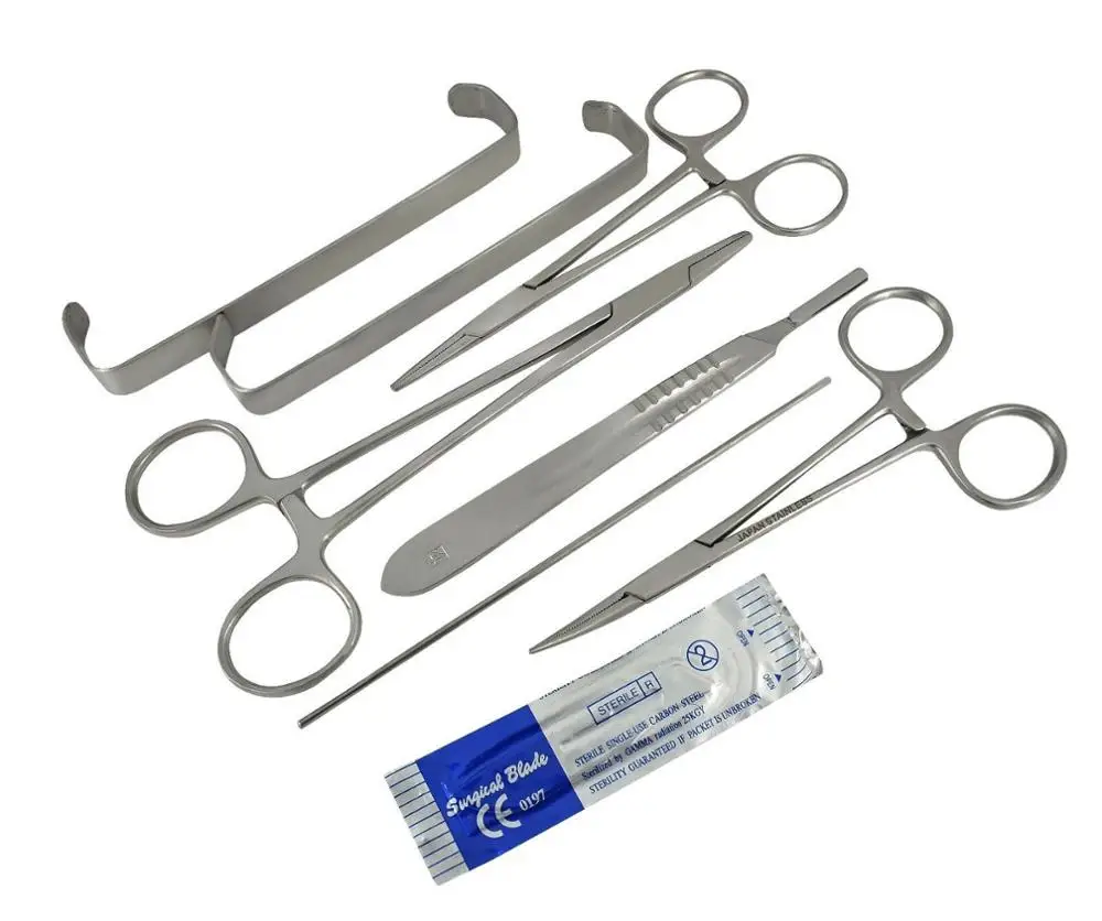 18-Piece Manual Dissection Kits for Medical Students Anatomy Frog ...