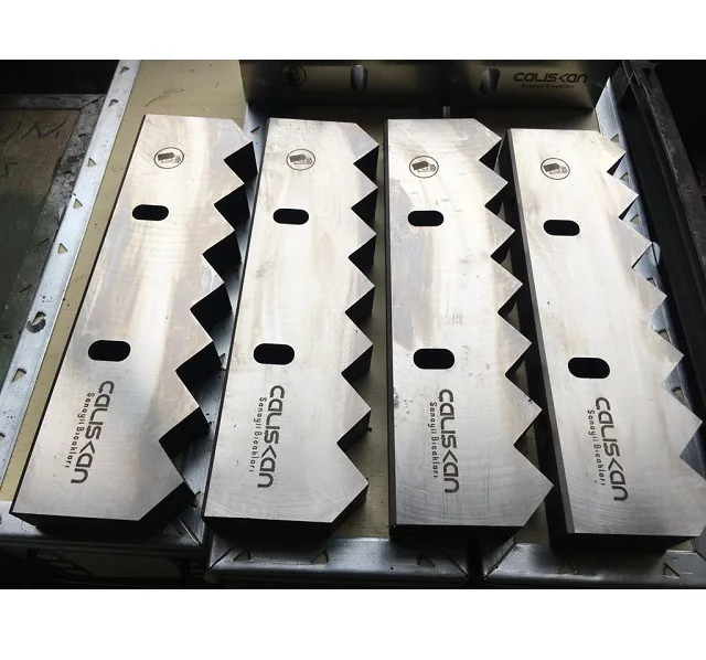 Plastic Recycling Blade Custom High Wear Resistance Plastic Recycling