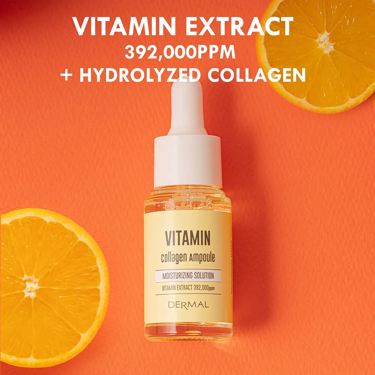 Dermal Korea Ampoule Vitamin C Facial Serum And Collagen Serum 17ml*2