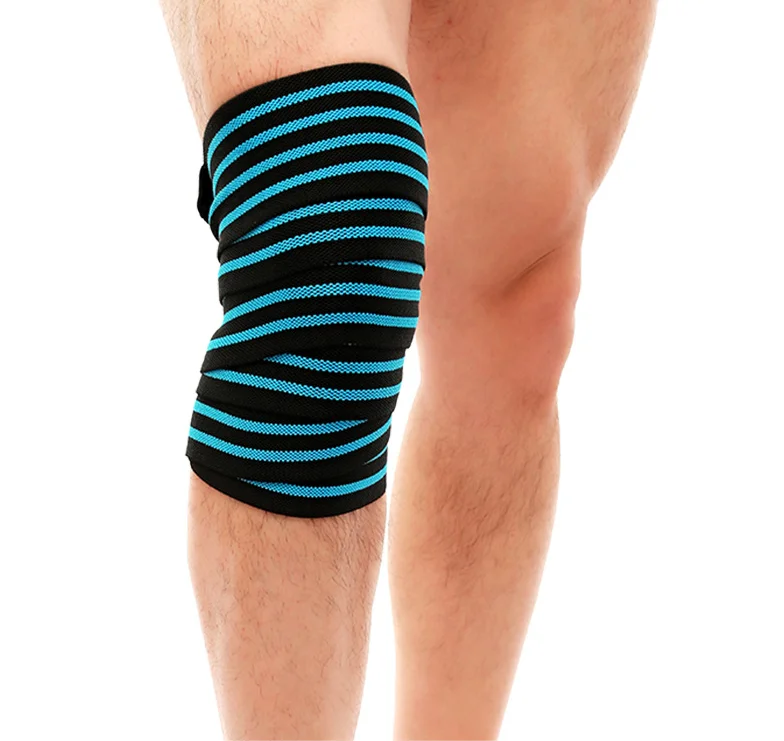Wholesale Gym Weight Lifting Knee Wraps Bandsge Straps Guard