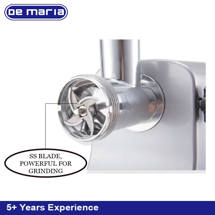 1200w Meat Grinders Middle Size Simple Operation120/hr Restaurant