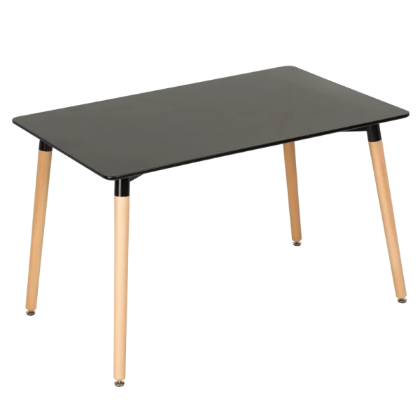 Dining Kitchen Modern Table With Stylish Beech Legs Carmen Yasmin