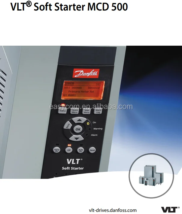 VLT Soft Starter MCD 500 Danfoss for Smooth Motor Control