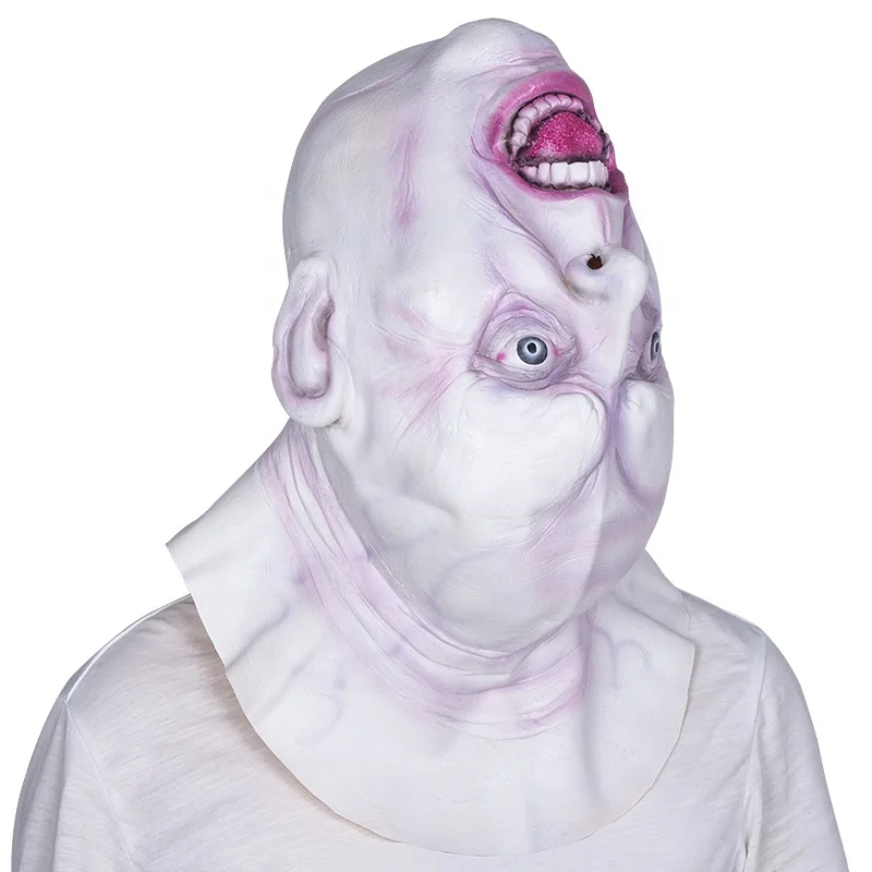 creepy novelty halloween costume party latex upside