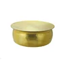 Metal office gold finish round coffee table exporter india