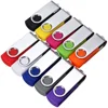 Usb Memory Stick Pendrive While Thumb Drive With Logo Classic Swivel Usb Flash drive Usb Stick Twister Pendrive