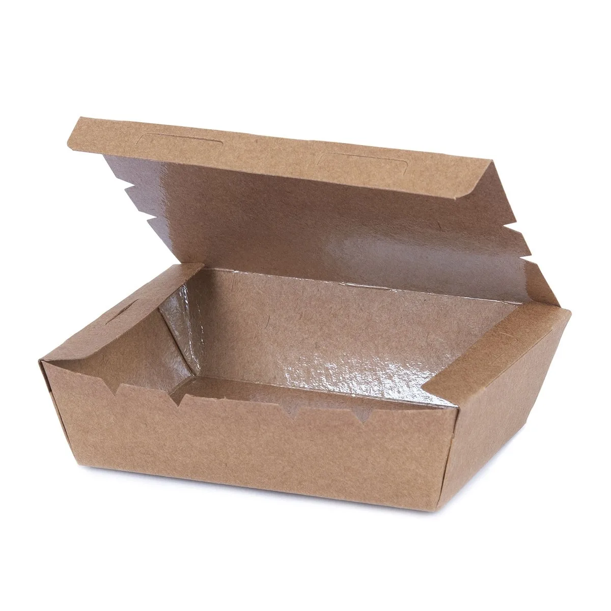Al Bayader Kraft Paper Food Packaging Compostable Boxes For Takeaway