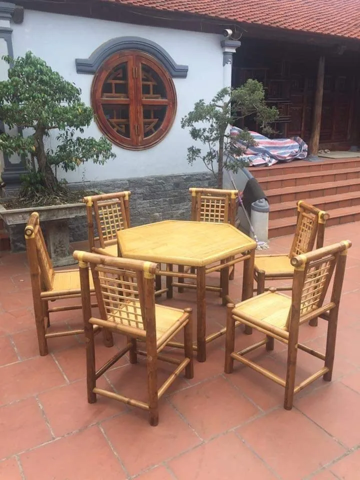 Handmade Bamboo Furnitures Chair Table Unique From Vietnam Buy Bamboo