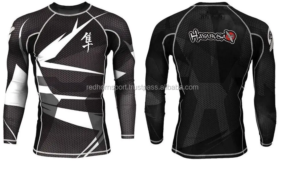 Bjj Rash Guard,Rash Guard Mma Custom Printed Rash Guard 2018 New