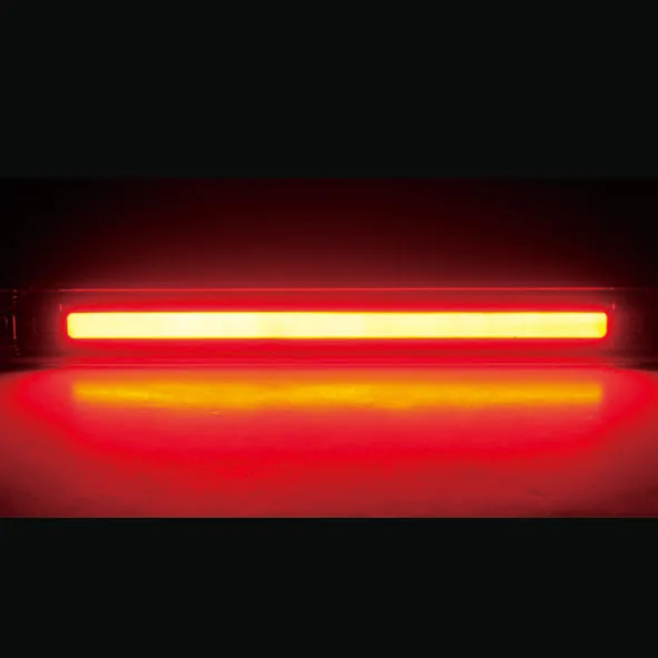 JUST AUTO R7 LED 12V Red Light Stop Light high mounted 3rd Brake Lamp light guide style