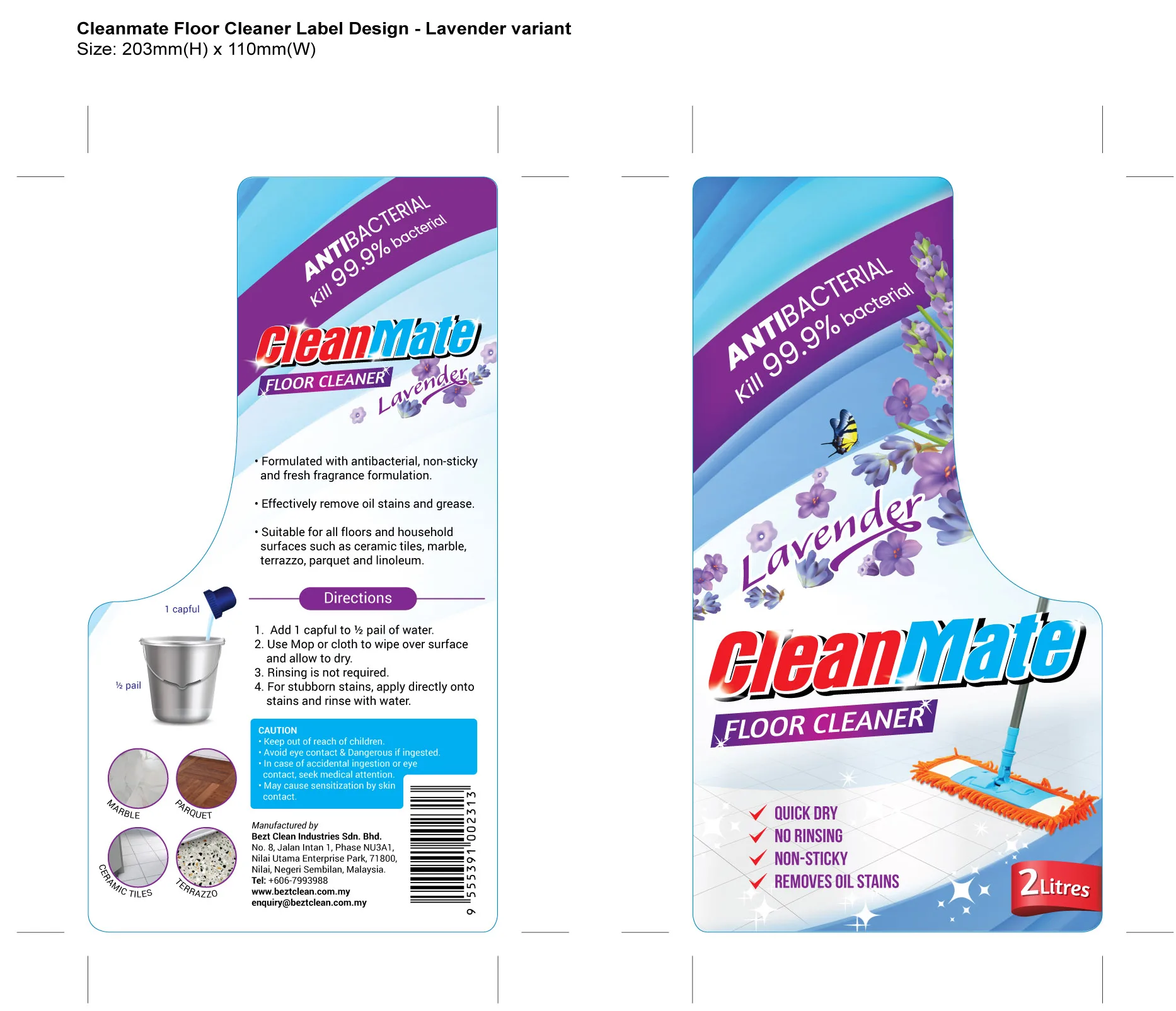 Cleanmate Floor Cleaner Liquid Detergent For All Floor Surface Buy All Surface Floor Cleaner