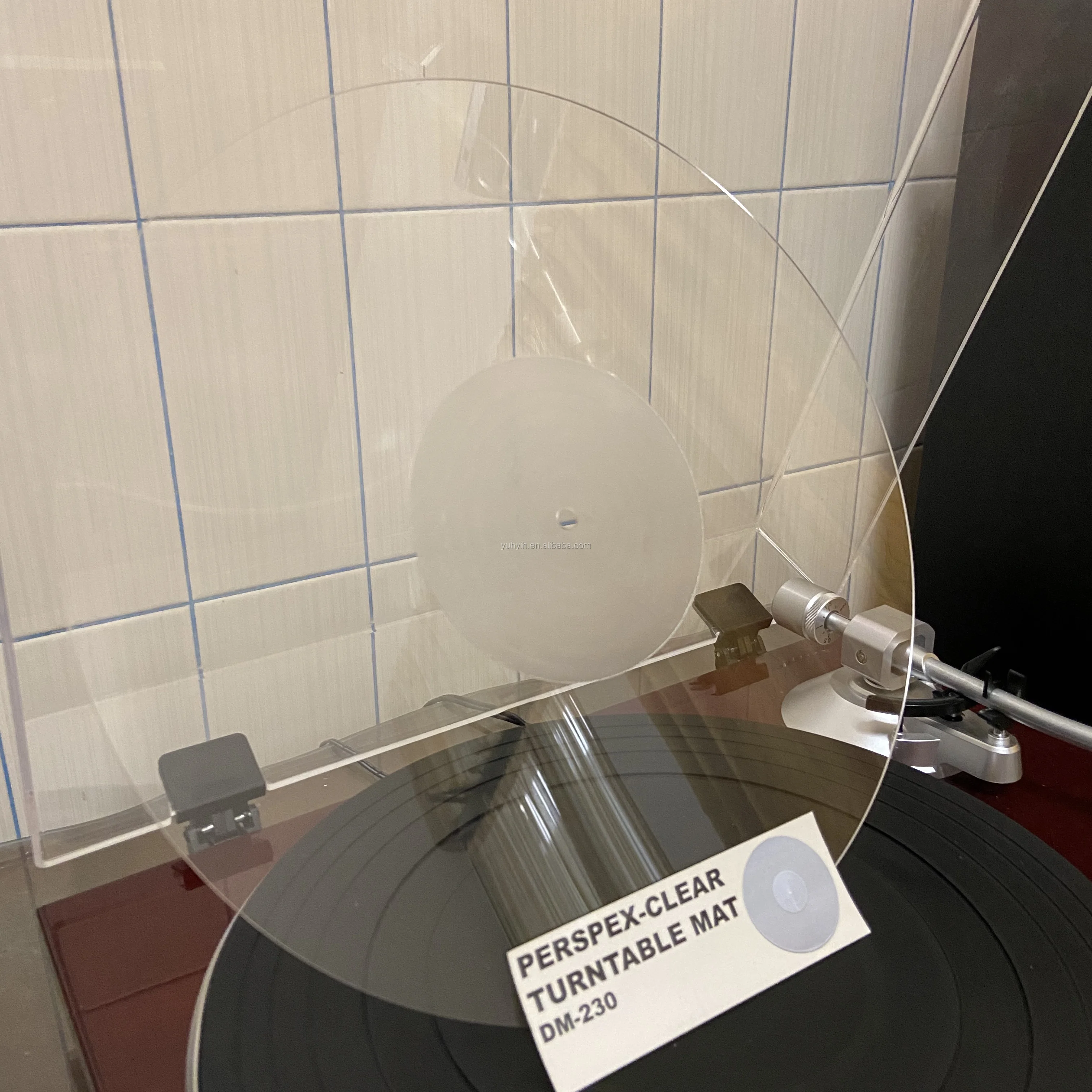 Clear Acrylic Perspex Turntable Record Platter Slip Mat 2mm 250g Buy