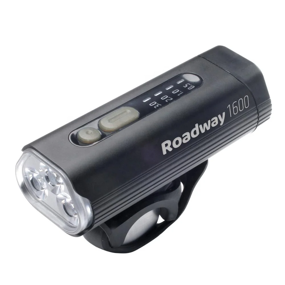 Professional Flash Sale 1600 Lumen USB Rechargeable bicycle light front with Power Bank