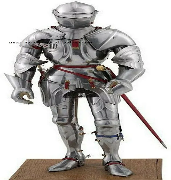 Medieval Knight Suit Of Armour Combat Crusader Armour Suit Full