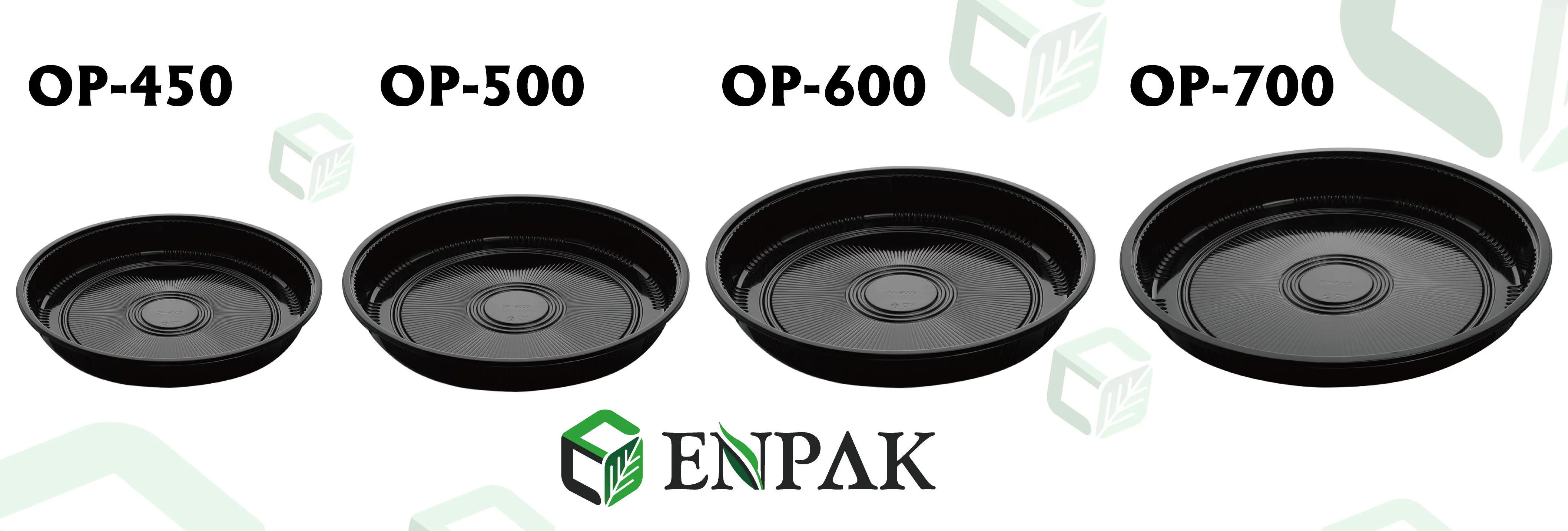 Factory Large Disposable Round Plastic Party Sushi Tray flat Lids