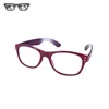 Trendy style grandma reading glasses present gradient luster color glasses frames tr90 material