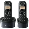 KX-TG1312 Cordless Telephone with Illuminated LCD, Call Restriction, PANASONIC Digital Cordless Telephone - Twin Pack