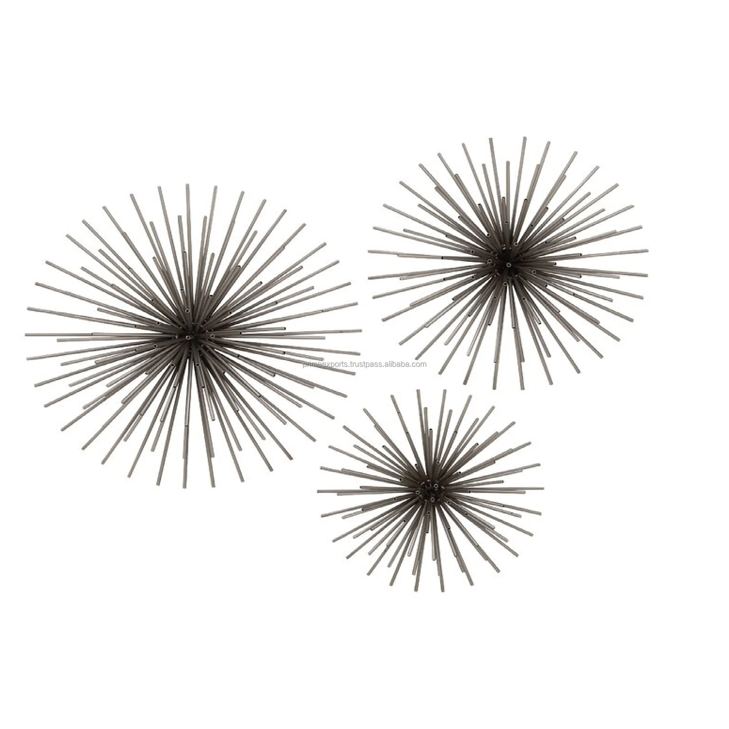 Metal Round Decorative Sunburst Gold Wall Decor Interior And Exterior Wall Hanging Scandinavian