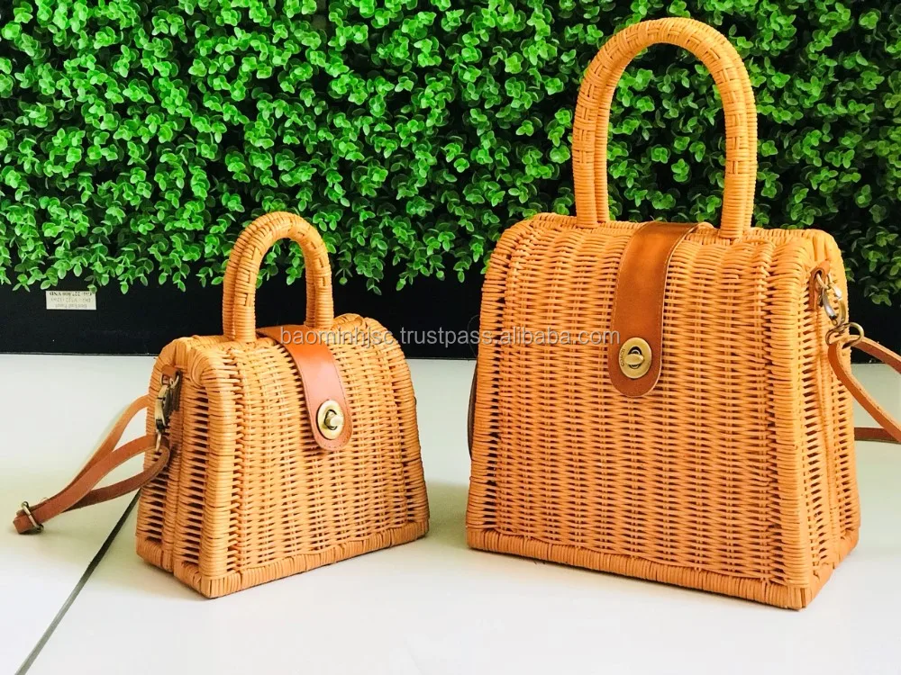 High Quality Rattan Bag With Handle And Shoulder Strap Buy High Quality School Bags,High
