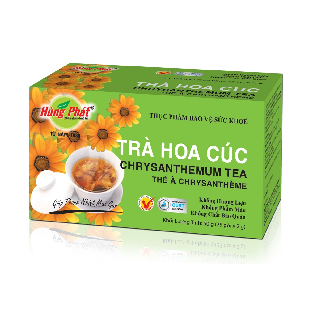 
Chrysanthemum Tea - Flavored Herbal Teabag 