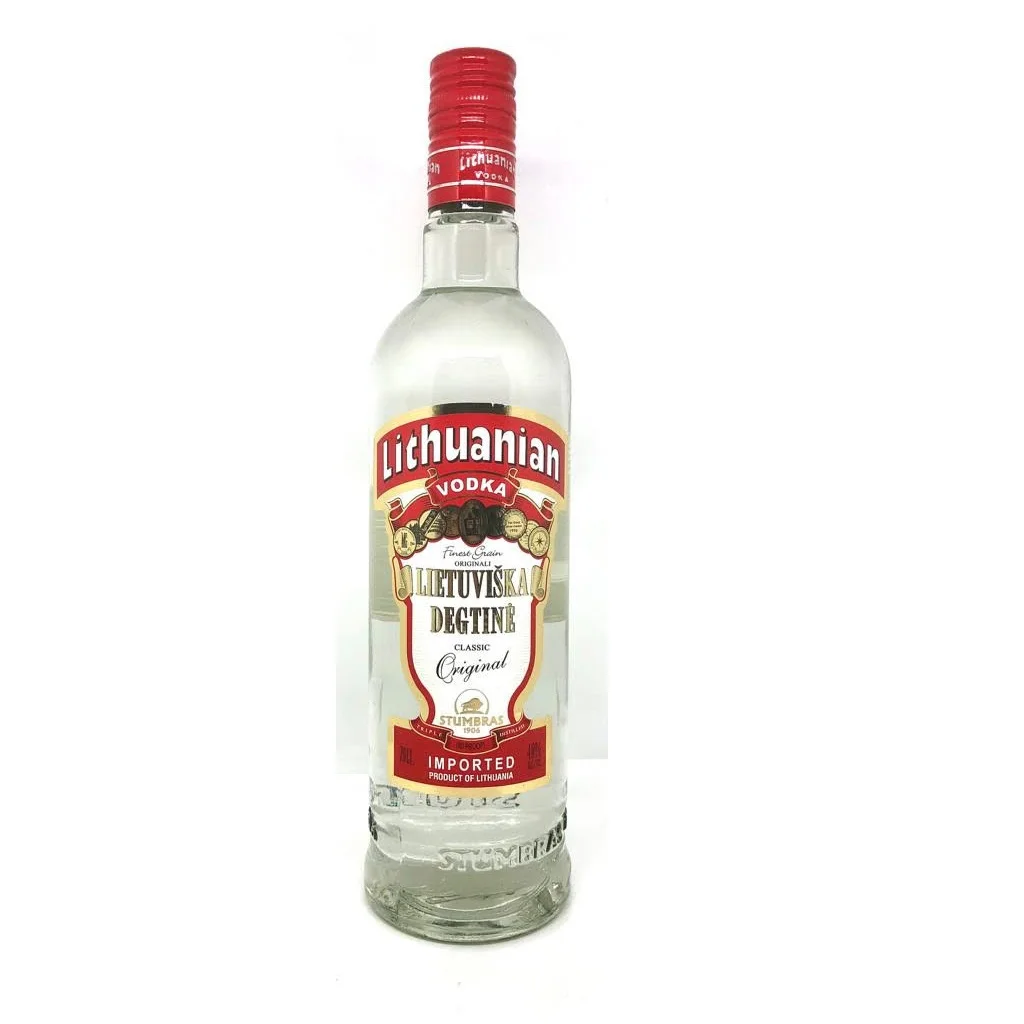 
40% Alcohol Content Lithuanian Classic Vodka From Lithuania 
