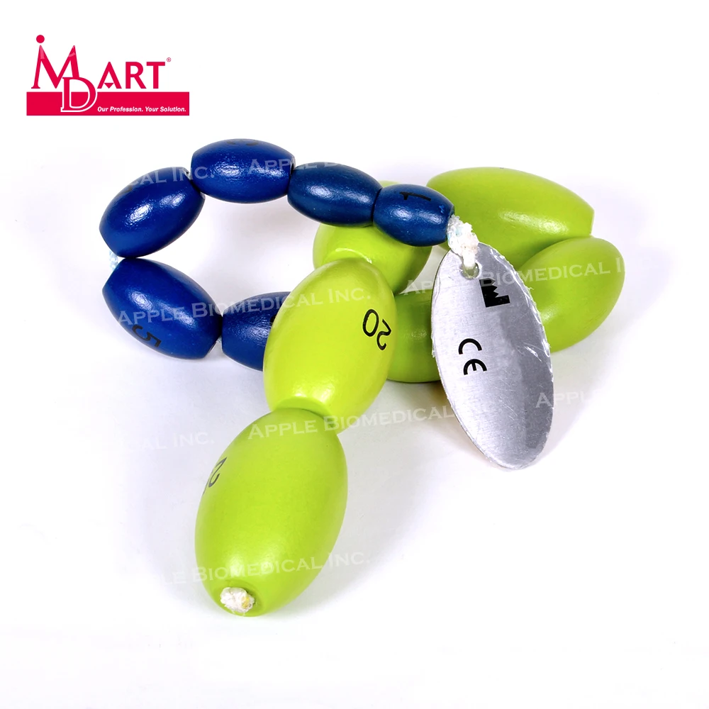 
Medical wooden measuring prader orchidomoter with 12 sizes available 