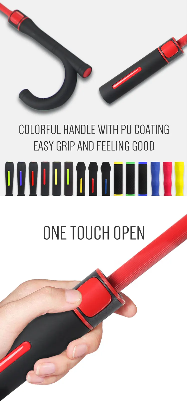 chinese commercial colorful designed plastic handle windproof golf umbrella for weddings decoration