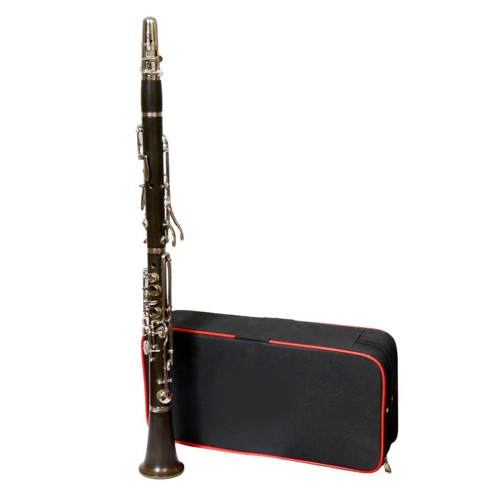 Heavy Quality Black B Flat Clarinet With Case Finish Band Traditional ...