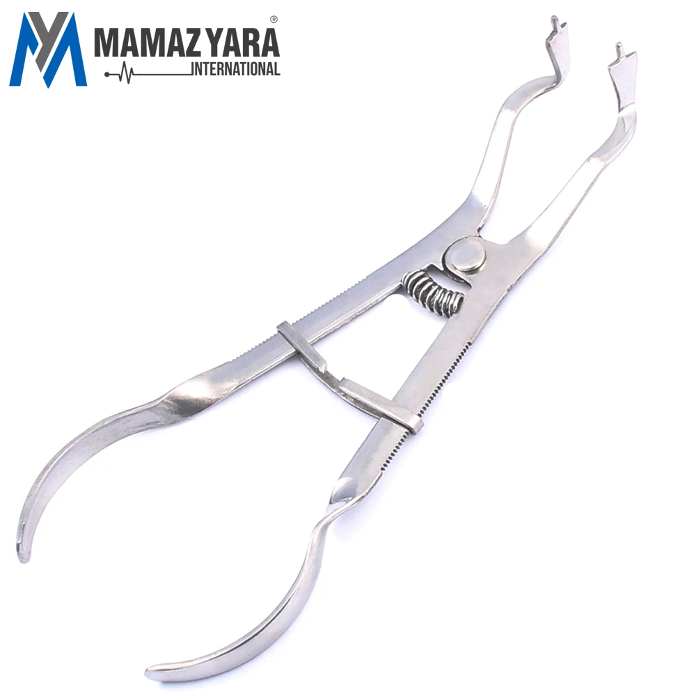 Iv Type Rubber Dam Clamp Forceps Ivory Light Weight Endodontics Dental