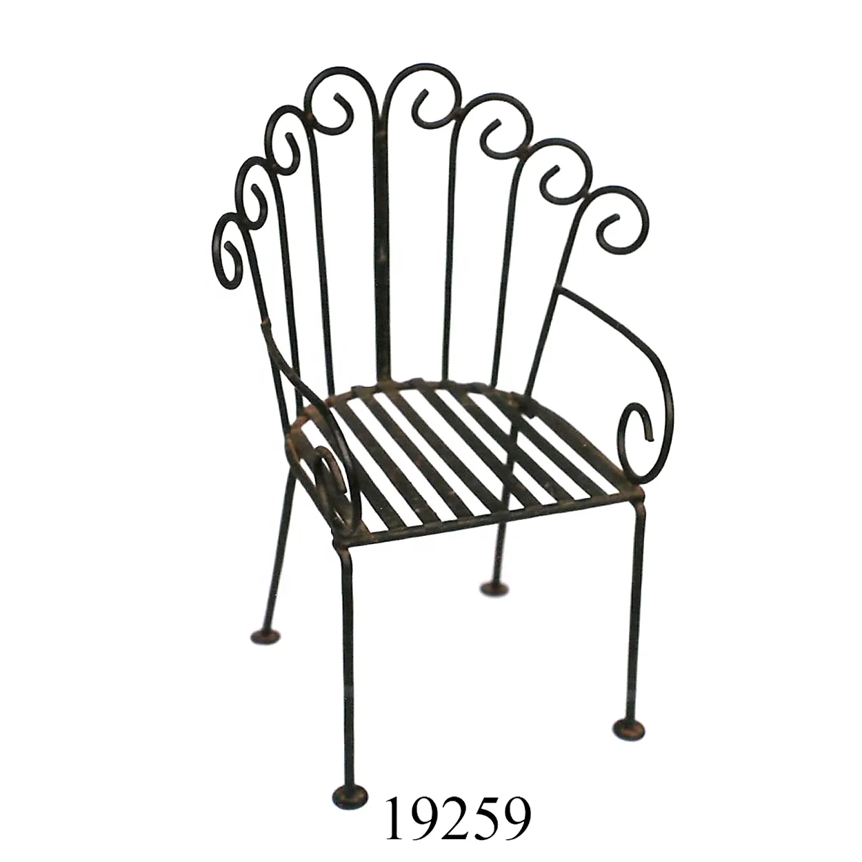 Beautiful And Unique Design Iron Made Chair For Living Room And Out