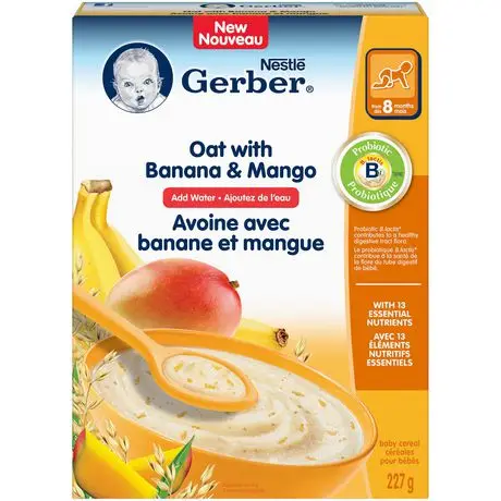 nestle gerber cereal